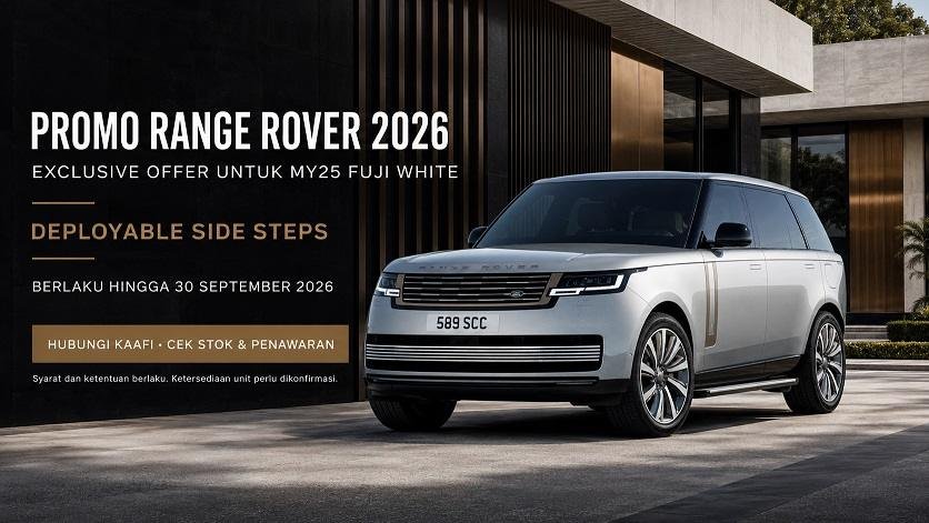 promo Range Rover MY25 Fuji White