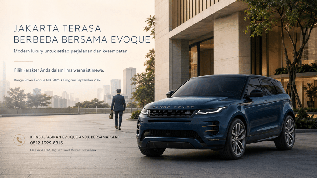 promo range rover evoque 2026 nik 2025