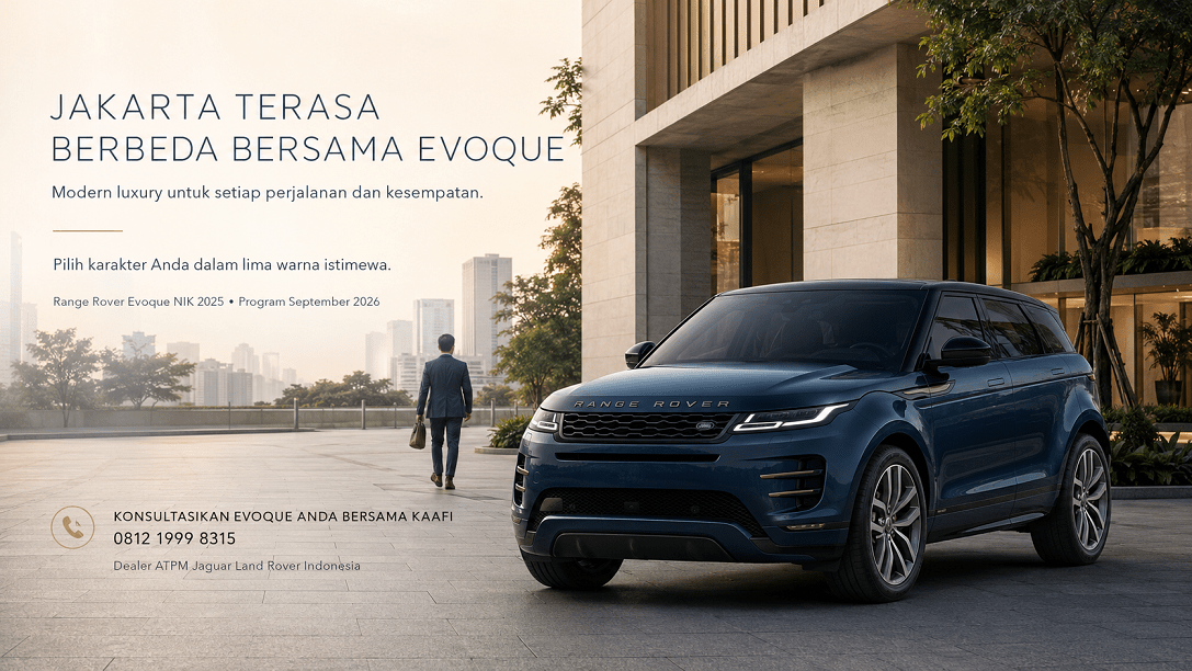 promo range rover evoque 2026 nik 2025